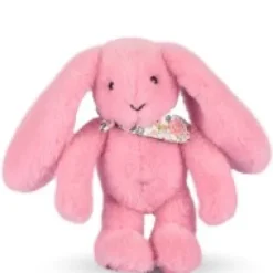 New Peluche lapin rose 25 cm - Lapin Fleurette Lapin Fleurette|Lapin