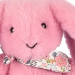 New Peluche lapin rose 25 cm - Lapin Fleurette Lapin Fleurette|Lapin