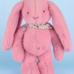 Hot Peluche lapin Rose 35 cm - Lapin Fleurette Lapin Fleurette|Lapin