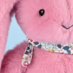Hot Peluche lapin Rose 35 cm - Lapin Fleurette Lapin Fleurette|Lapin