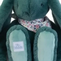 Online Peluche lapin Vert XXL - Lapin Fleurette 50 cm Lapin Fleurette|Lapin