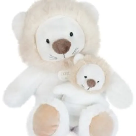 Sale Peluche lion avec Bébé - 25 cm - Unicef Collection Unicef|Lion