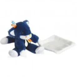 Outlet Peluche Loup avec Doudou Tiwipi - 21 cm Les Prix Doux|Tiwipi