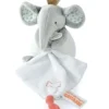 Outlet Peluche éléphant avec doudou mouchoir - 15 cm Cadeau À Moins De 20€|Les Prix Doux