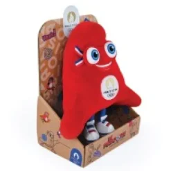Hot Peluche Mascotte Officielle Jeux Olympiques Paris 2024 - 27 cm Mascotte Jo|Mascotte Jo