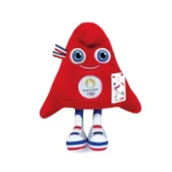 Best Peluche Mascotte Officielle Jeux Olympiques Paris 2024 - 23 cm Mascotte Jo|Mascotte Jo