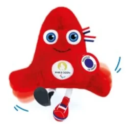 Online Peluche Mascotte Officielle Jeux Paralympiques Paris 2024 - Fabriquée en France - 33 cm Mascotte Jo|Mascotte Jo