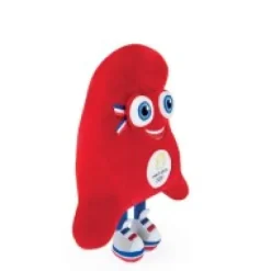 New Peluche Mascotte Officielle Jeux Olympiques Paris 2024 - 27 cm Mascotte Jo|Mascotte Jo
