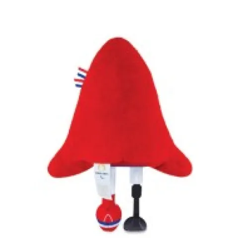 New Peluche Mascotte Officielle Jeux Paralympiques Paris 2024 - 30 cm Mascotte Jo|Mascotte Jo