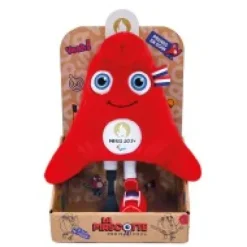 Online Peluche Mascotte Officielle Jeux Paralympiques Paris 2024 - 30 cm Mascotte Jo|Mascotte Jo