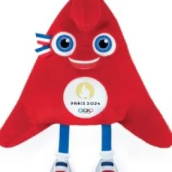 Fashion Peluche Mascotte Officielle Jeux Olympiques Paris 2024 - 50 cm Mascotte Jo|Mascotte Jo