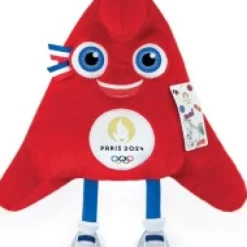 Fashion Peluche Mascotte Officielle Jeux Olympiques Paris 2024 - 50 cm Mascotte Jo|Mascotte Jo