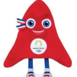 Fashion Peluche Mascotte Officielle Jeux Olympiques Paris 2024 - 35 cm Mascotte Jo|Mascotte Jo