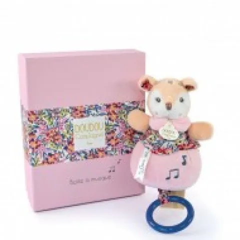 Sale Peluche musicale faon - BOH'AIME Les Boh'aime|Boîte À Musique
