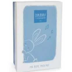 Sale Peluche musicale lapin bleu - 20 cm Les Prix Doux|Rikikis & Méli Mélo