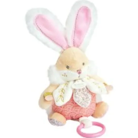 Discount Peluche musicale lapin de sucre Rose - 20 cm Les Prix Doux|Lapin De Sucre