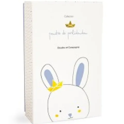 New Peluche musicale lapin matelot bleu - 14 cm Perlidoudou|Boîte À Musique