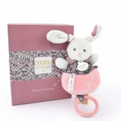 Online Peluche musicale LAPIN ROSE - BOH'AIME - Cadeaux Naissance|Les Boh'aime
