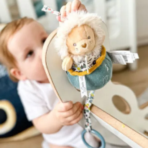 Hot Peluche musicale Lion - BOH'AIME - Les Boh'aime|Boîte À Musique