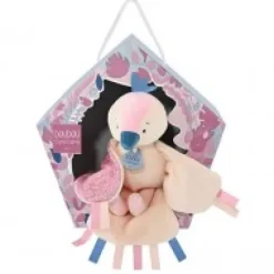 New peluche musicale oiseau Cui-cui - Rose Les Prix Doux|Hochets Et Pantins D'activités