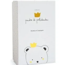 Hot Peluche musicale ours Petit Roi marron - 14 cm Les Coffrets À Offrir|Cadeaux Naissance
