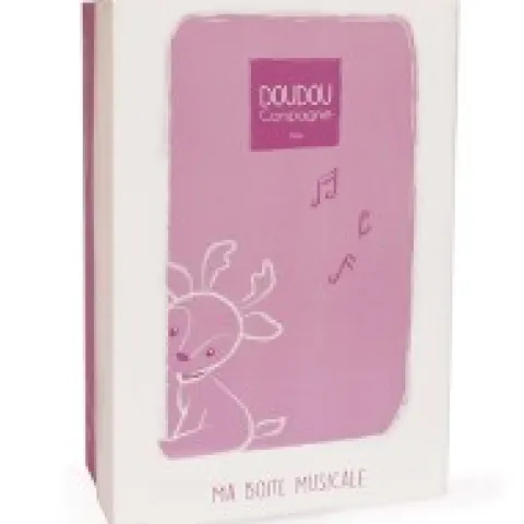 Fashion Peluche musicale renne beige - 20 cm Rikikis & Méli Mélo|Boîte À Musique