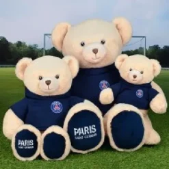 Clearance Peluche officielle Ours PSG capuche - 50 cm Psg|Ours