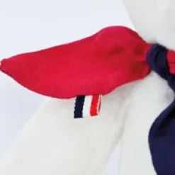 Best Peluche ours blanc fabriqué en France - L'Ours Élysée - 30 cm Collection X Elysée|Ours