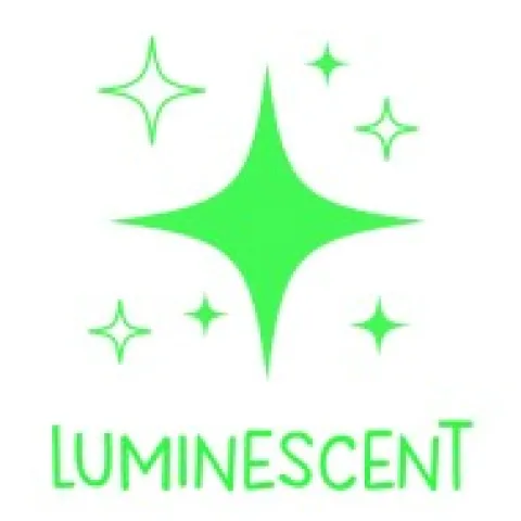 Outlet Peluche ours luminescent avec mouchoir - 28 cm - Clair de Lune Les Luminescents|Ours