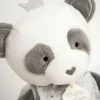 Discount Peluche Panda gris avec doudou- Attrape-rêves - 28 cm Attrape-rêves|Panda