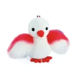 Fashion Peluche poussin blanc - 15 cm - Fabriqué en France Peluches