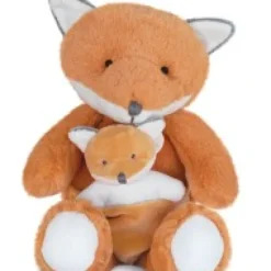 Clearance Peluche renard avec Bébé - 25  cm - Unicef Collection Unicef|Renard