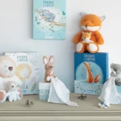 Clearance Peluche renard avec Bébé - 25  cm - Unicef Collection Unicef|Renard