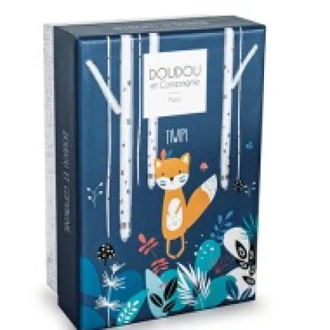 Clearance Peluche Renard avec Doudou Tiwipi - 21 cm Les Prix Doux|Tiwipi