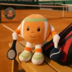 Outlet Peluche Roland-Garros -Madame Balle orange – 17 cm Roland-garros