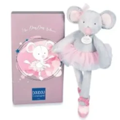 Outlet Peluche Souris Ballerine grise - 30 cm Souris|Peluches