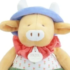 Best Peluche vache verte Aneth avec doudou - 28 cm Dans Mon Jardin|Vache