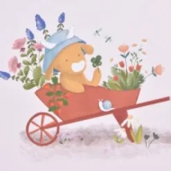 Best Peluche vache verte Aneth avec doudou - 28 cm Dans Mon Jardin|Vache