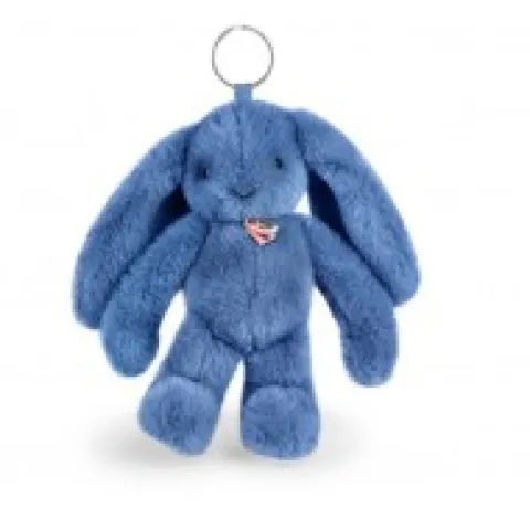 New Porte clé en peluche Lapin Bleu- 18 cm - Lapin Fleurette Lapin Fleurette|Lapin