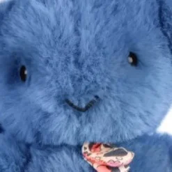 New Porte clé en peluche Lapin Bleu- 18 cm - Lapin Fleurette Lapin Fleurette|Lapin