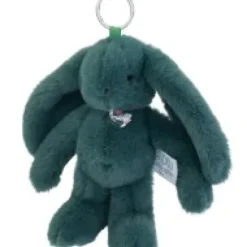 Discount Porte clé en peluche Lapin Vert - 18 cm - Lapin Fleurette Lapin Fleurette|Lapin