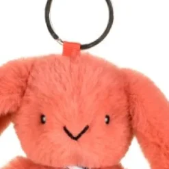 Hot Porte clé en peluche Lapin Orange - 18 cm - Lapin Fleurette Lapin Fleurette|Lapin