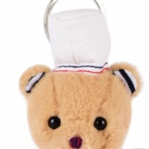 Fashion Porte clé Ours cuistot chef - 15 cm Souvenir Of Paris|Porte-clé