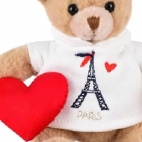 New Porte clé Ours Sweat Tour Eiffel- 15 cm Souvenir Of Paris|Porte-clé