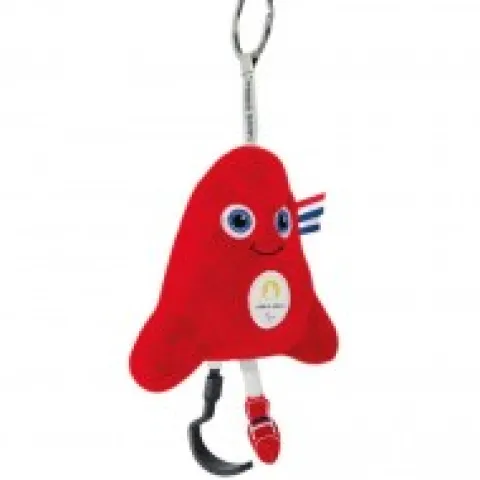 Discount Porte-clés Mascotte Officielle Jeux Paralympiques Paris 2024 - 16 cm Mascotte Jo|Cadeau À Moins De 20€
