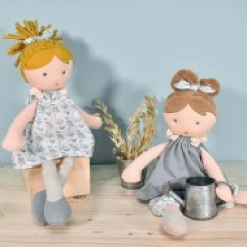 Best Poupée de chiffon en coton BIO - Flore- 30 cm Les Poupées Jolijou®|Les Prix Doux