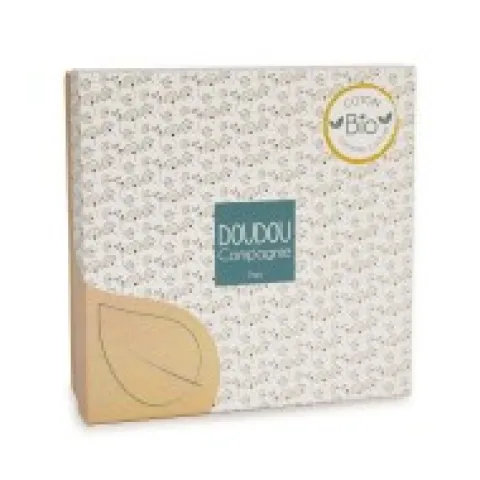 New Poupée en coton BIO bleue et blanche - Pollen - 25 cm Les Poupées Jolijou®|Les Prix Doux