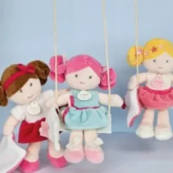 Hot Poupée en tissu Demoiselle Swing Louison - 20 cm Les Prix Doux