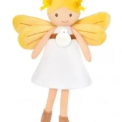 Hot Poupée souple Fée Aurore - Blanche et Jaune - 25 cm Poupées De Chiffon|Poupées De Chiffon