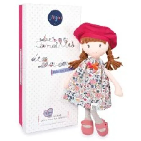 Fashion Poupée tendre - Poupée Parisienne - Les Canailles de Doudou - Floryne - 36 cm Les Poupées Jolijou®|Poupées De Chiffon
